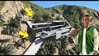 Nova Mansão Bilionária do FRANKLIN a mais Luxuosa - GTA 5