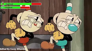 The Cuphead Show! (2022) Don't Answer the Door with healthbars