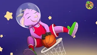 Wolf and Seven Little Goats - Athlete Goat - Jump Shot on Moon | Fairy Tales & Bedtime Stories