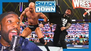 STUNNING END TO ELIMINATION CHAMBER QUALIFYING MATCH  | FRIDAY NIGHT SMACKDOWN | REACTION