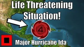 Life-Threatening Situation! Potential Major Hurricane Ida Begins to Intensify Rapidly........