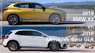 2018 BMW X2 vs 2018 Mercedes GLA (technical comparison)