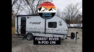 Camper tour a 2022 Forest River R-Pod 196