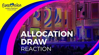 Semi-Final Allocation Draw - REACTION | Eurovision 2023