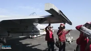 VIOLENT Super Hornets Carrier capapult takeoffs