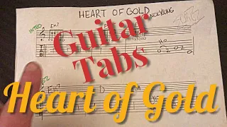 Heart of Gold guitar tablature