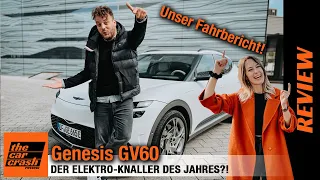 Genesis GV60 im Fahrbericht (2022) Der Elektro-Knaller des Jahres?! 🧡 Review | Test | GV 60 | Preis