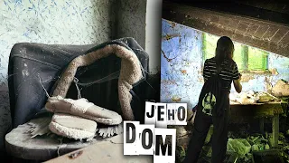 🏚️Opustená ruina domčeka pod lesom / Jeho dom👻