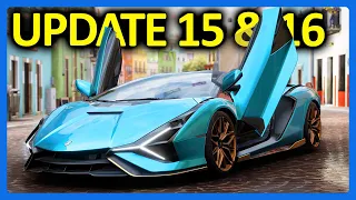 Forza Horizon 5 : Lamborghini Sian, 11 NEW Cars & Secret Santa!! (FH5 Update 15 & 16)