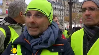 France fuel protests continue; Police fires tear gas