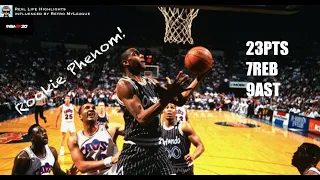 Penny Hardaway vs CAVS | 1993-94 Season 23pts  9ast, 7reb