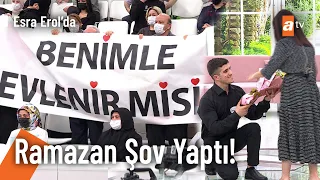 Ceylan'a sürpriz evlilik teklifi! @EsraErolatv 25 Şubat 2022