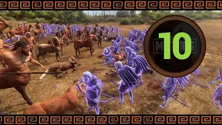 Мифический режим в Total War Saga Troy прохождение за Ипполиту - #10