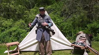 Arms & Equipment of a Civil War Infantryman, Presented by Reenactor John Wessner