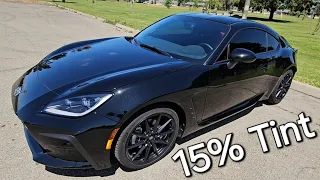 2024 GR86 TINTED WITH 15% ALL THE WAY