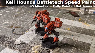 Kell Hounds Battlemech Speed Paint - Battletech: A Game of Armored Combat