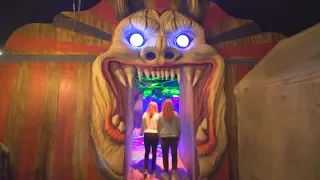Circus maze at Queen Mary's Dark Harbor 2019