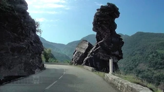 Gorges de Daluis (viewpoints & timelapse), Provence-Alpes-Côte d'Azur, France [HD] (videoturysta.eu)