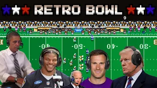 US Presidents Play Retro Bowl 9 (ft. Lamar Jackson)