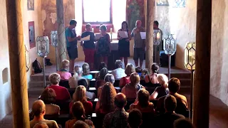 Tsmidao Ghmerto - my german friends singing / წმიდაო ღმერთო / Zurab's Workshops