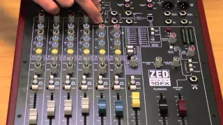 Allen & Heath : ZED60-14FX & ZED60-10FX USB Mixers Overview