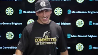Brad Marchand on Being Named Bruins CAPTAIN