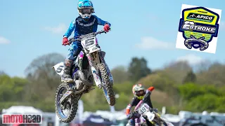 2 stroke Raw: A full line up of 125s race in the new 8-round British championship at Foxhill