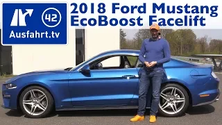 2018 Ford Mustang 2.3l Ecoboost FL - Kaufberatung, Test, Review