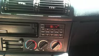 E34, onboard computer. Test mode