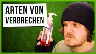 10 Arten von Verbrechen