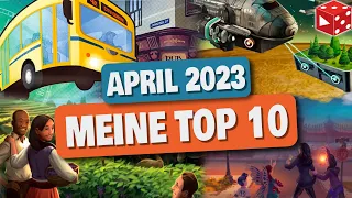 Meine TOP 10 Spiele im April 2023 - Überraschende Highlights: alte Klassiker ganz groß!