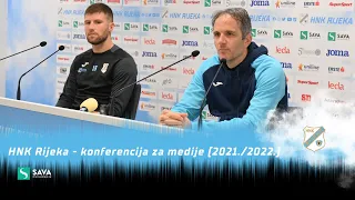 HNK Rijeka - konferencija za medije uoči početka priprema (2021./2022.)