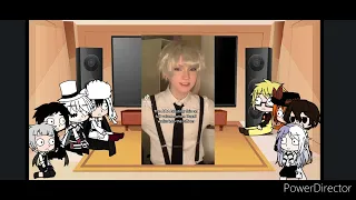 Bsd react to crack/videos/TikToks || Soukoku Shin Soukoku and Fyolai | cringe