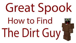 How to find the "Dirt Guy" - Great Spook - Hypixel SkyBlock - Minecraft