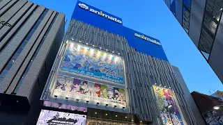 The World’s Largest Anime Store in Ikebukuro Tokyo Japan - this is 📍Animate