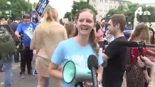 Protesters React to SCOTUS Overturning Roe V. Wade
