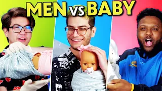 Men Try To Care For a Baby | REACT