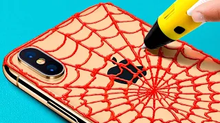 멋진 DIY 학용품 18가지 || 글루건과 3D 펜 공예