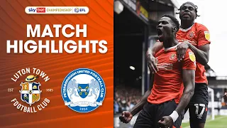 Luton Town 3-0 Peterborough United | Championship Highlights