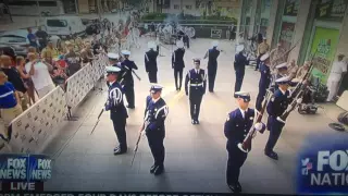 United States Coast Guard Honor Guard Silent Drill Team Memorial Day Weekend 2016