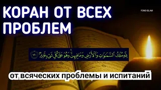 СЛУШАТЬ КОРАН, КАЖДОЕ УТРО И ВЕВЕРОМ, От всяческих проблемы и испитаний