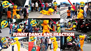 Teddy Bear Bakchodi & Dance IN BARASAT par || fanny😂🤣 Dance. || Prank in India || @Trending.teddy174