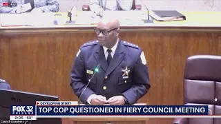 Chicago City Council grills top cop David Brown on surging violence