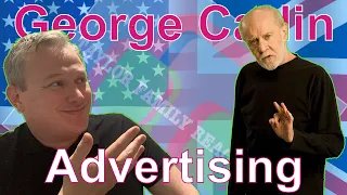 🇬🇧 British Reaction to George Carlin - Advertising & Bullshit 🇬🇧