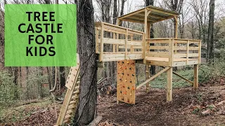 Emergency Tree Cabin Build (Treehouse)