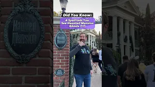 Did You Know This About The Haunted Mansion? 👻