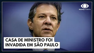 Criminosos tentam invadir casa de Fernando Haddad em SP | Jornal da Band