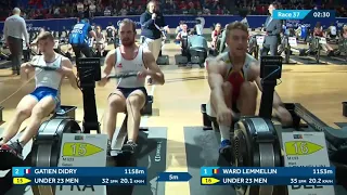 2020 World Rowing Indoor Championships - Men's U 23, LW 2000m race