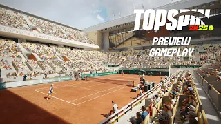 TopSpin 2K25 - Preview Gameplay - PlayStation 5