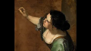 Artemisia Gentileschi - Self Portrait as the Allegory of Painting - Music by Josè Orlando Luciano